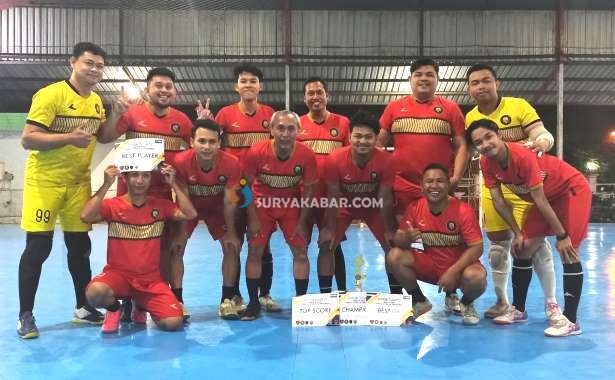 Senenan FC Sidoarjo Rebut Juara Fourfeo Halal Bihalal 2024 di Fatkhi Futsal Center Sidoarjo